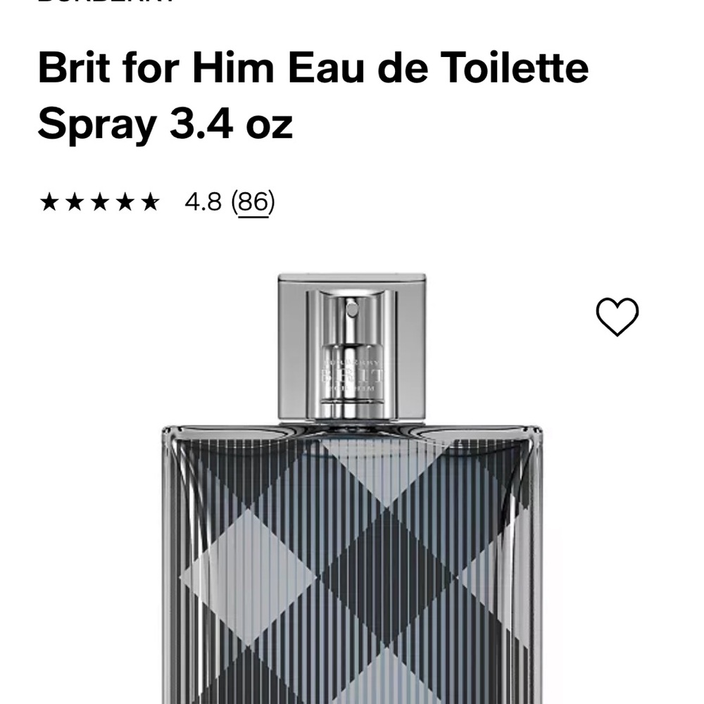 BURBERRY BRIT FOR MEN 100ml - Picture 2 of 6
